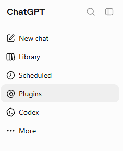 ChatGPT: stránka Plugins